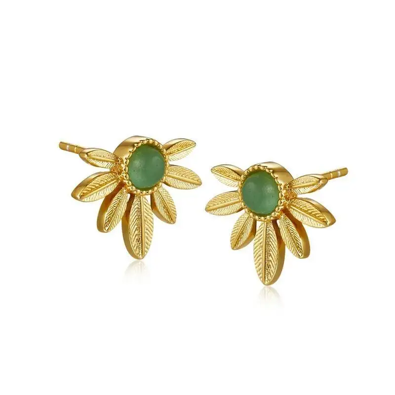 Femme DORANA Lot De 3 Paires De Boucles D'oreilles En Argent Sterling 925 Pour Femme - Hypoallergéniques - Or 14 Carats - Boucles D'oreilles Pour Plusieurs Piercings - Petit Zircon - Points