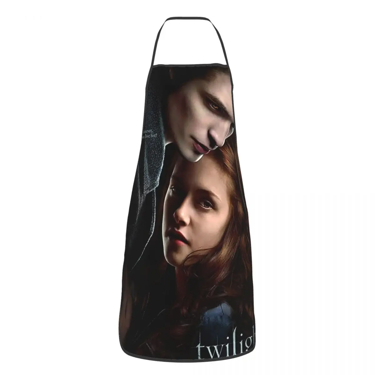 The Twilight Saga Breaking Dawn Kitchen Baking Apron Antifouling Edward Bella Pinafores For Chef Barista Cooking Home Cleaning
