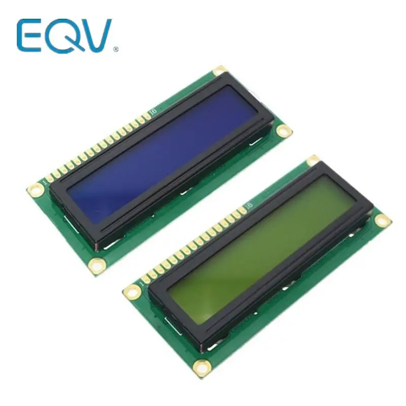 LCD1602 1602 module Blue Green screen 16x2 Character LCD Display Module HD44780 Controller blue black light 1pcs lot lcd module blue green screen iic i2c 1602 for arduino 1602 lcd for uno r3 mega2560 lcd1602