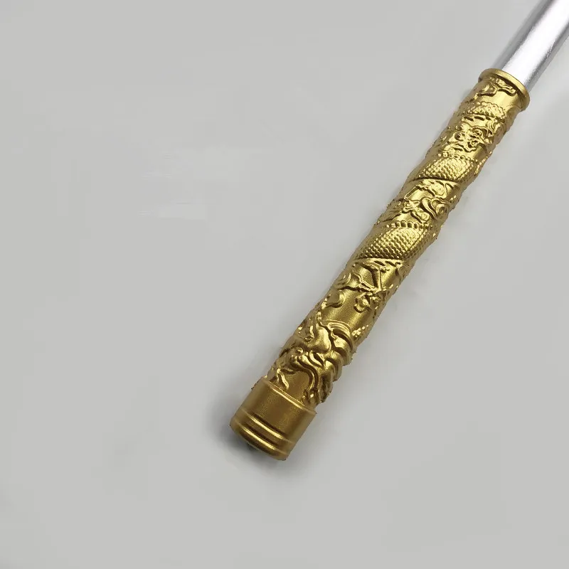 Cosplay Sun WuKong Golden Cudgel Rod Weapon Wushu Sticks Kungfu Props 1:1 Outdoor Game Safety PU Role Gift Kid Toy 6