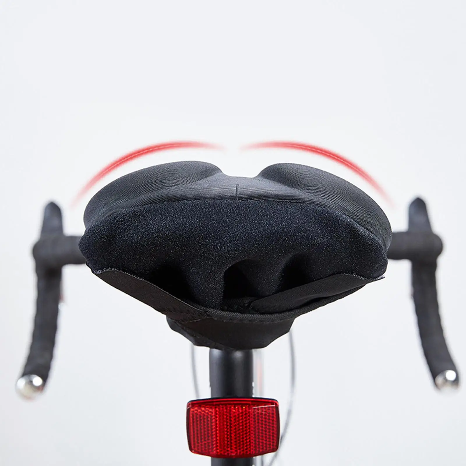 Bike Seat Cover Soft Seat Cushion Cover Bicycle Saddle Cover for Road Mountain Bike Adults Riding Stationary Bike Folding Bike
