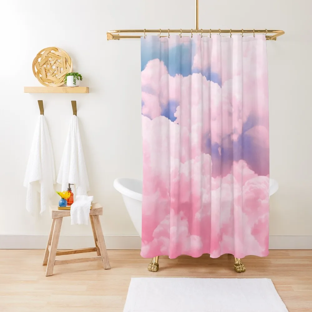 

Candy Sky Shower Curtain Bathroom Shower Set For Shower Anime Bathroom Curtain