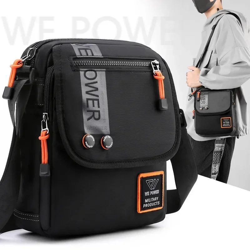 

Vintage Trends Men's Bag High Quality Nylon Man Messenger Bag Crossbody Bags Stylish Leisure Men's Bag Handbag Shoulder Bags SAC