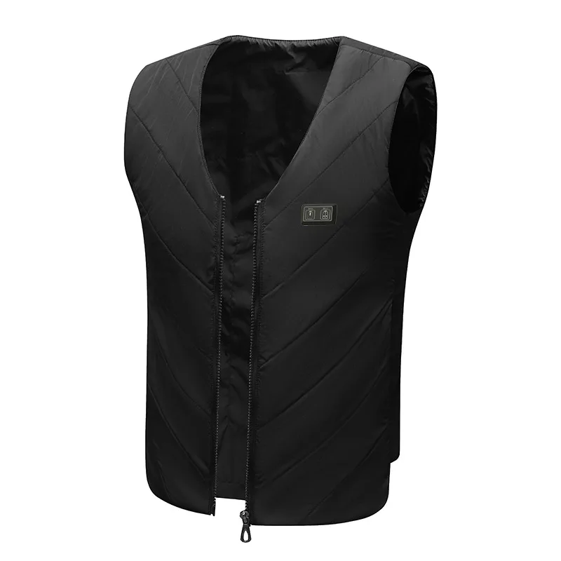 스마트 전기 난방 조끼 신제품 유니섹스 보온 오토바이 라이더 조끼 일정 온도 조절 겨울 외투