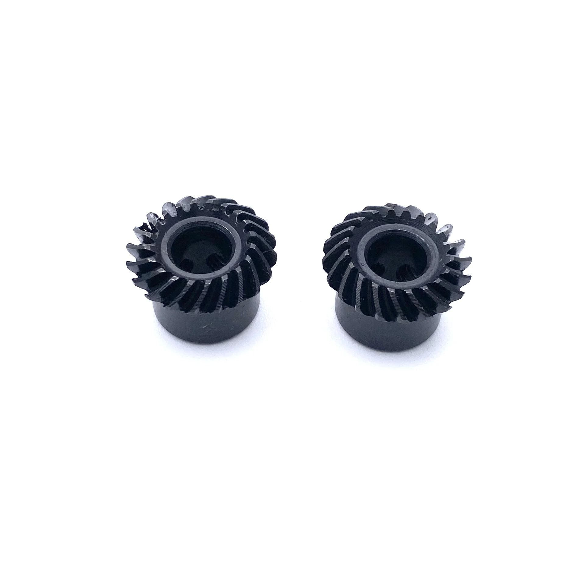 Motor Gear Transmission Gear Electric Bike Gear Cassette Deck Tape Gear Electric Chain Saw Gear 1M 20T Spiral Bevel Gear 1:1 90&deg; 6/8/10mm Helical 45# Steel Bevel gear