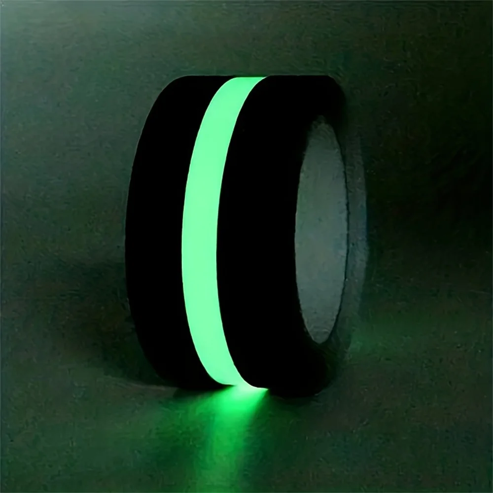 1or 2 Rolls Glow-In-Dark Anti-Slip Traction Tape for Stair Treads & Steps Ensures Enhanced Safety Anti Slip Floor Tape Luminous Fluorescent Tape