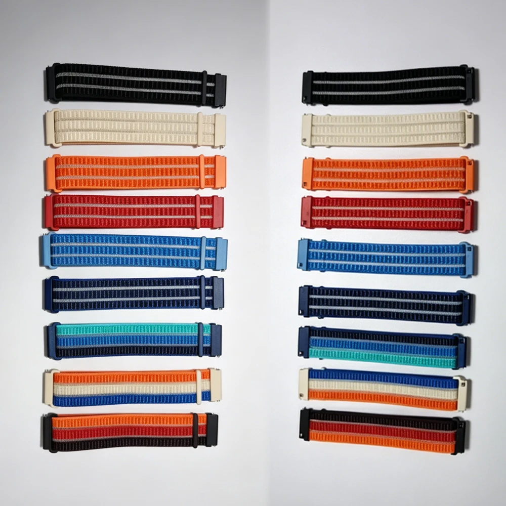 Nylon Sport Breathable Watch Band - 20MM/22MM Bracelet Strap