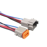 5 Sets Deutsch DT connector with 15cm Wiring harness DT06-2S/DT04-2P 2P 3P 4P 6P 8P 12P waterproof electrical connector 4