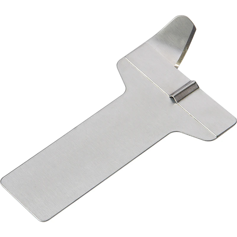 Stainless Steel Noodles Slitting Knife Handle Kitchen Gadgets Spaetzle Maker Wide Mouth Sliced Noodles Maker Special Noodle Tool