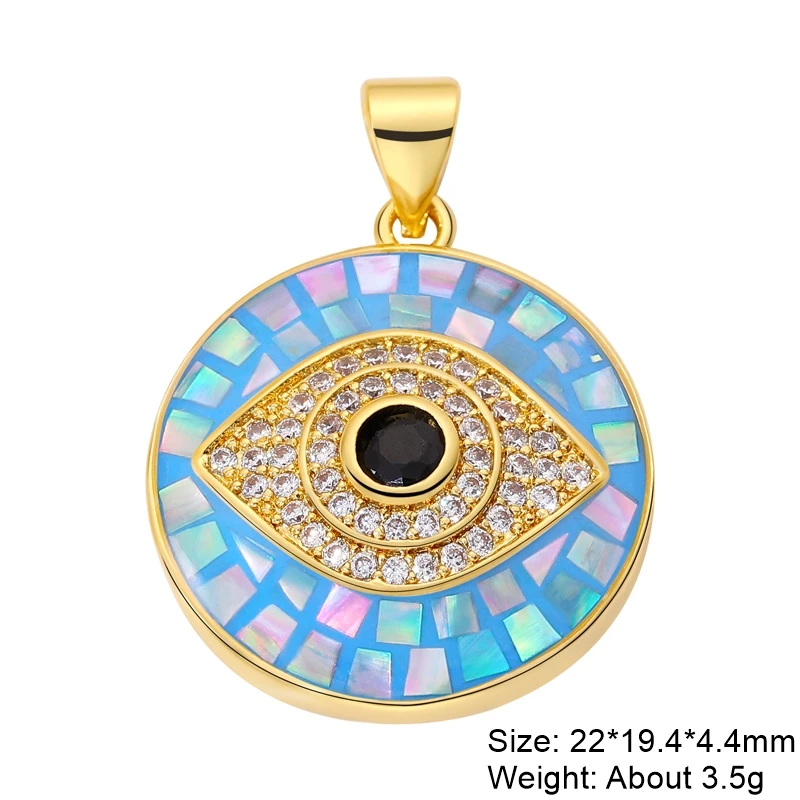 Nialaya Jewelryの邪眼とハムサ ハンド ネックレス Nialaya Jewelryの邪眼とハムサ ハンド ネックレス