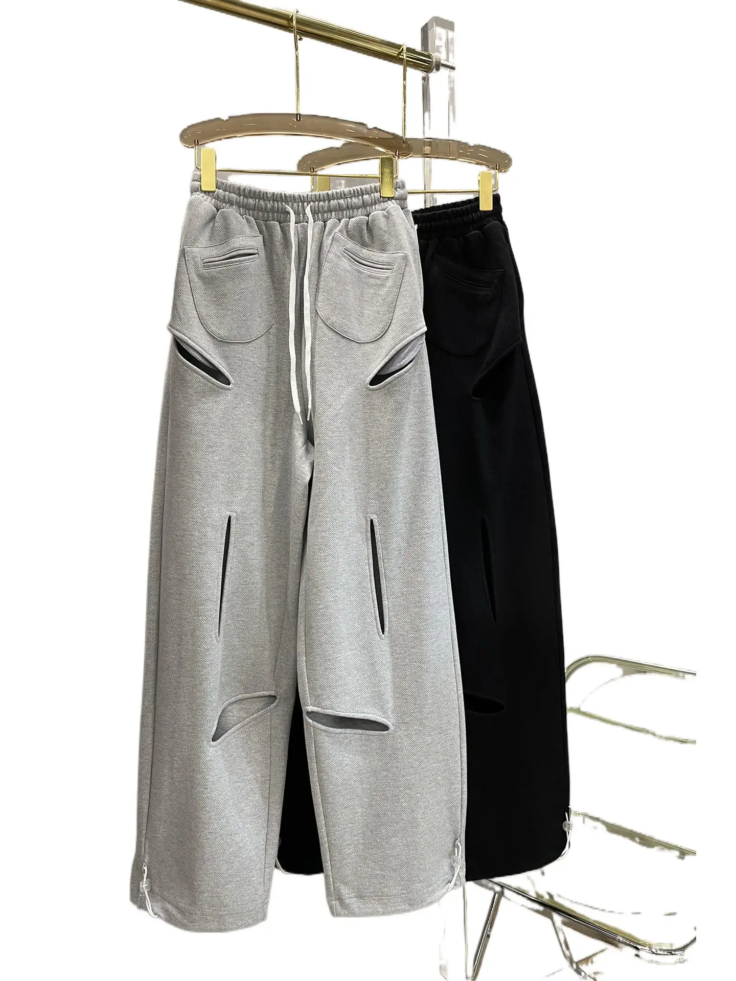 

2023 Women's Clothing Thin Sweater Pants