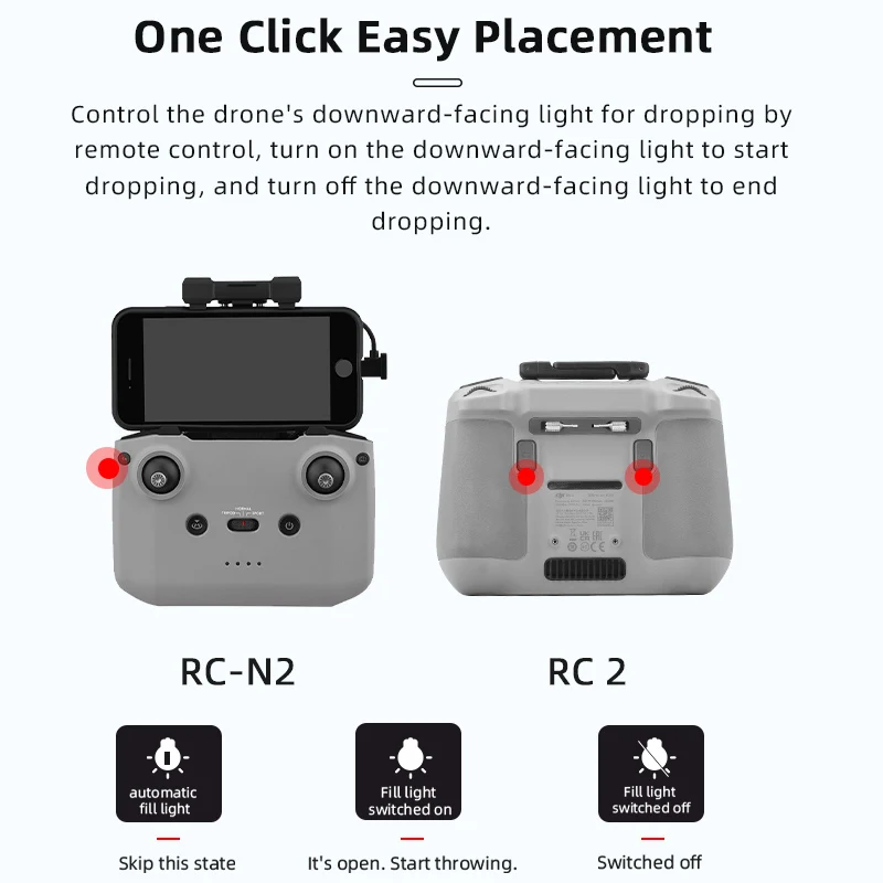 Lanceur de cadeau pour drone Mini 4 Pro - Accessoire livraison bagues