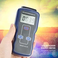 SM206 Digital Solar Power Meter Sun Light Radiation Measuring Testing Instrument Solar Energy Tester Solar Radiation Detector 1
