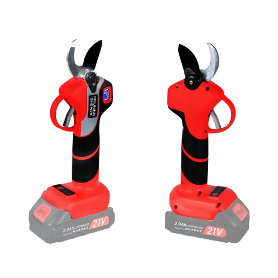 New Brushless 28MM Electric Pruning Shear 2 Gears Cordless Ruit Tree Bonsai Pruning Garden Tools with LED for Makita 18V Battery