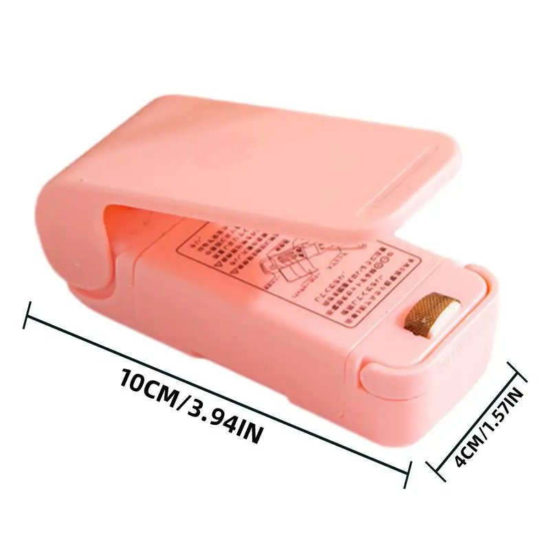Mini Heat Bag Sealing Machine Package Sealer Bags Thermal Plastic Food Bag Closure Portable Sealer Packing Kitchen Accessories