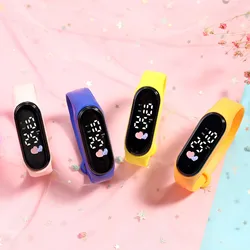 2018 새로운 패션 스마트 워치 디지털 시계 소년 소녀 손목 시계 relogio feminino