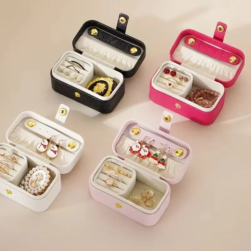 Pu Leather Jewelry Box Multi-layer Storage