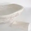 Natural Travertine Chiseled Oval Canoe Vessel Sink Hand Carved Real Stone Free Soap Tray Rustic Elegance Bathroom Upgrade 6