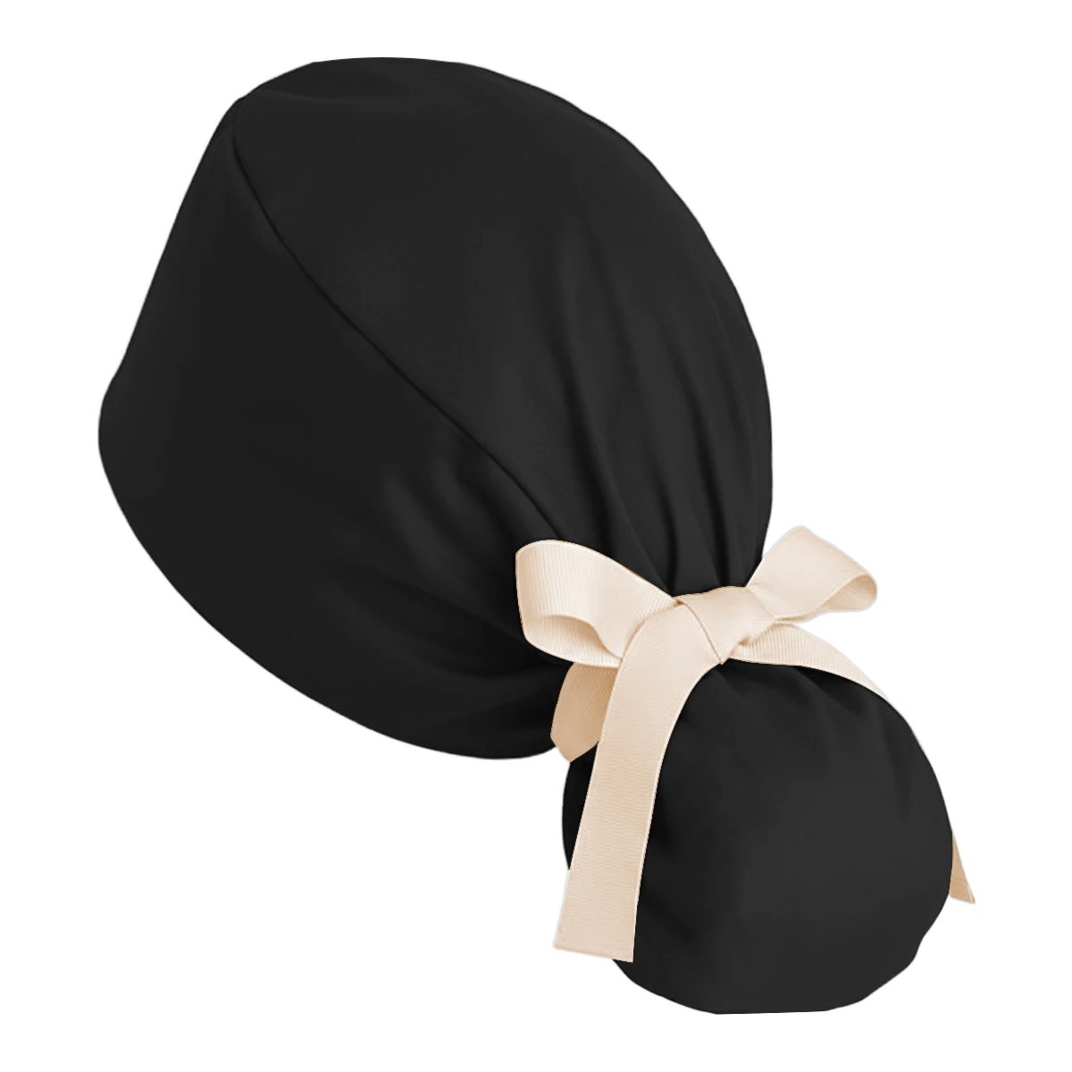 Satin Lined Silky Green Scrub Cap
