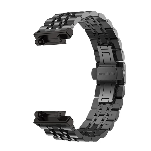 Correa de Metal para reloj inteligente Amazfit t-rex Ultra, pulsera de  acero inoxidable