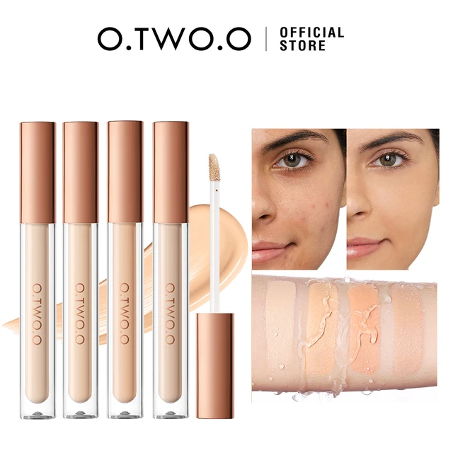 O.TWO.O 4pcs Makeup Concealer Matte Dark Circles Corrector Brighten Waterproof High Coverage Makeup Base Face Concealer