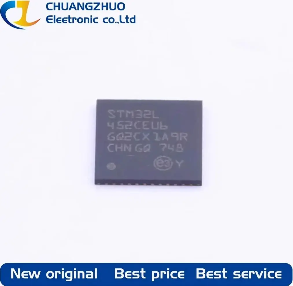 

Новый оригинальный микроконтроллер STM32L452CEU6, КБ, КБ, 80 МГц