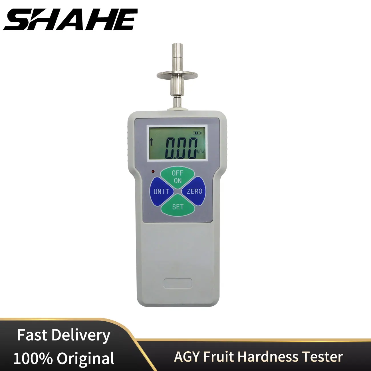 SHAHE fruit hardness tester Portable Fruit Hardness Tester Sclerometer Penetrometer, portable tester for fruit hardness with sclerometer penetrometer measurement