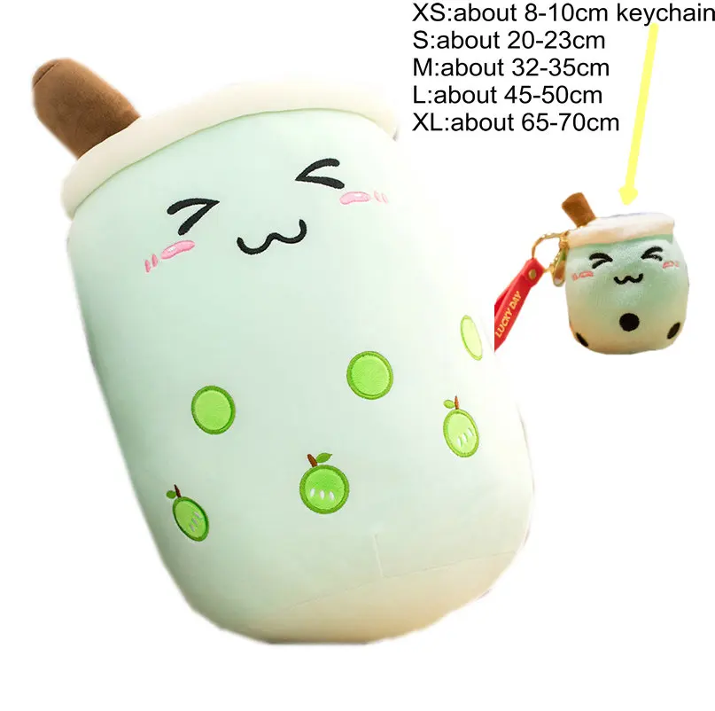thumbnail image 1 of Peluche de té de leche de Boba para niños, juguete de peluche suave, café Latte Americano, sabor a té con leche, almohada de abrazo, bolas, cojín de taza de té Bubo, 1 of 5