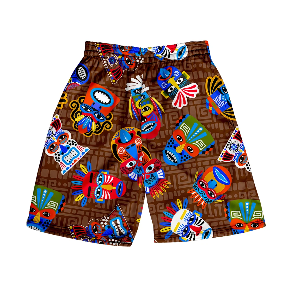 

Пляжные шорты Мужская и женская одежда 3D цифровая печать повседневные шорты модные трендовые штаны для пар 17