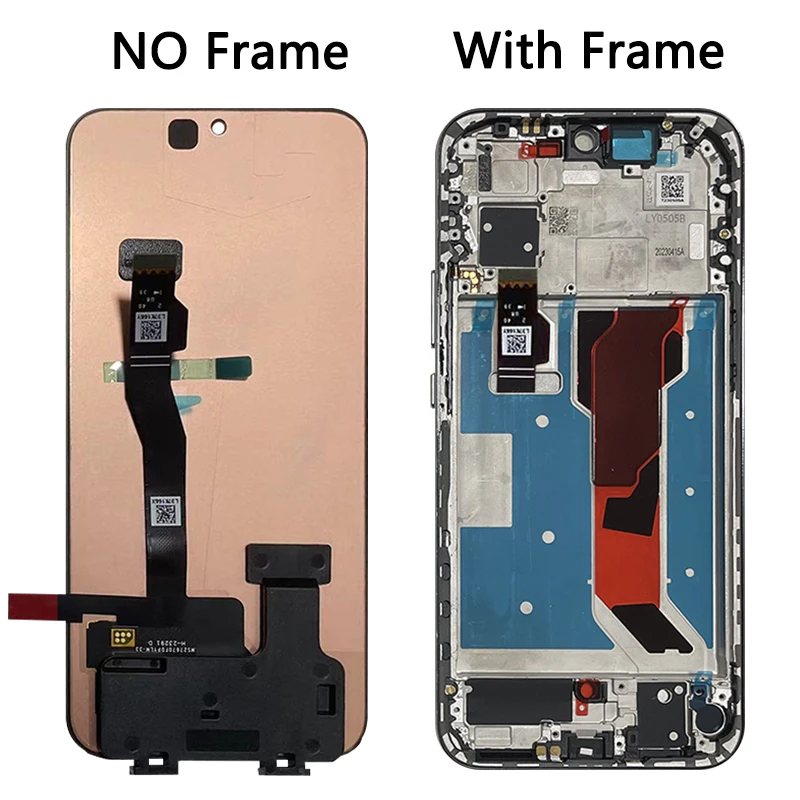 6.7"AMOLED For Huawei nova 12s LCD FOA-LX9 Display Touch Screen Panel Digitizer Assembly For Huawei Nova 12S Display Frame 5