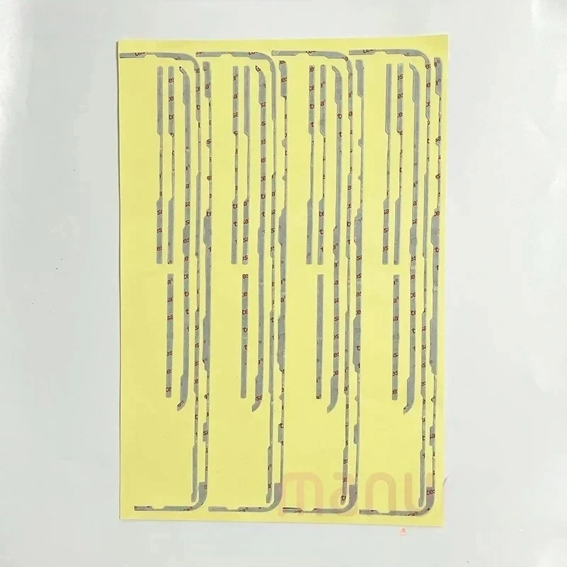 Universal Tablet Frame Adhesive Sticker Set for LCD Touch Screen Display - 10 Pack