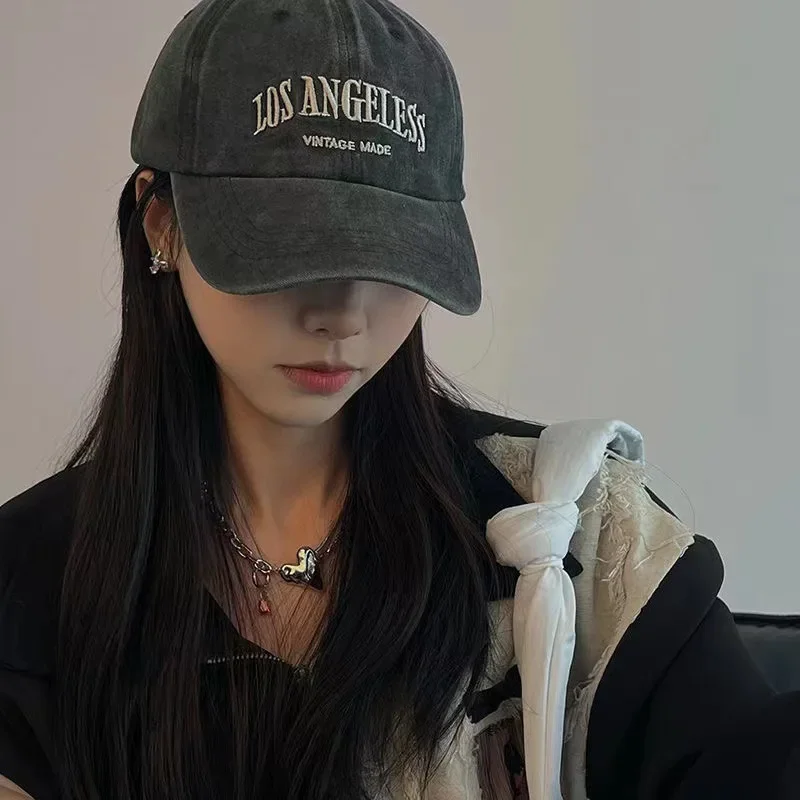 남성과 여성을위한 코튼 야구 모자 패션 자수 모자 코튼 소프트 탑 캡 캐주얼 레트로 스냅 백 모자 유니섹스