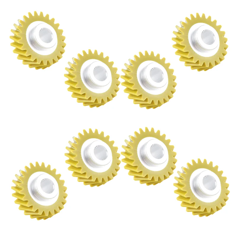 B01C-8Pcs W10112253 믹서 웜 기어 교체 부품은 Kitchenaid 믹서에 완벽하게 적합합니다-4162897 4169830 AP4295669를 대체합니다.