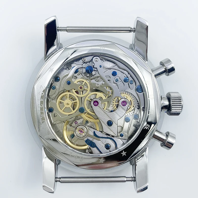 42mm Classic Retro 1963 Chronograph Air Force Mechanical