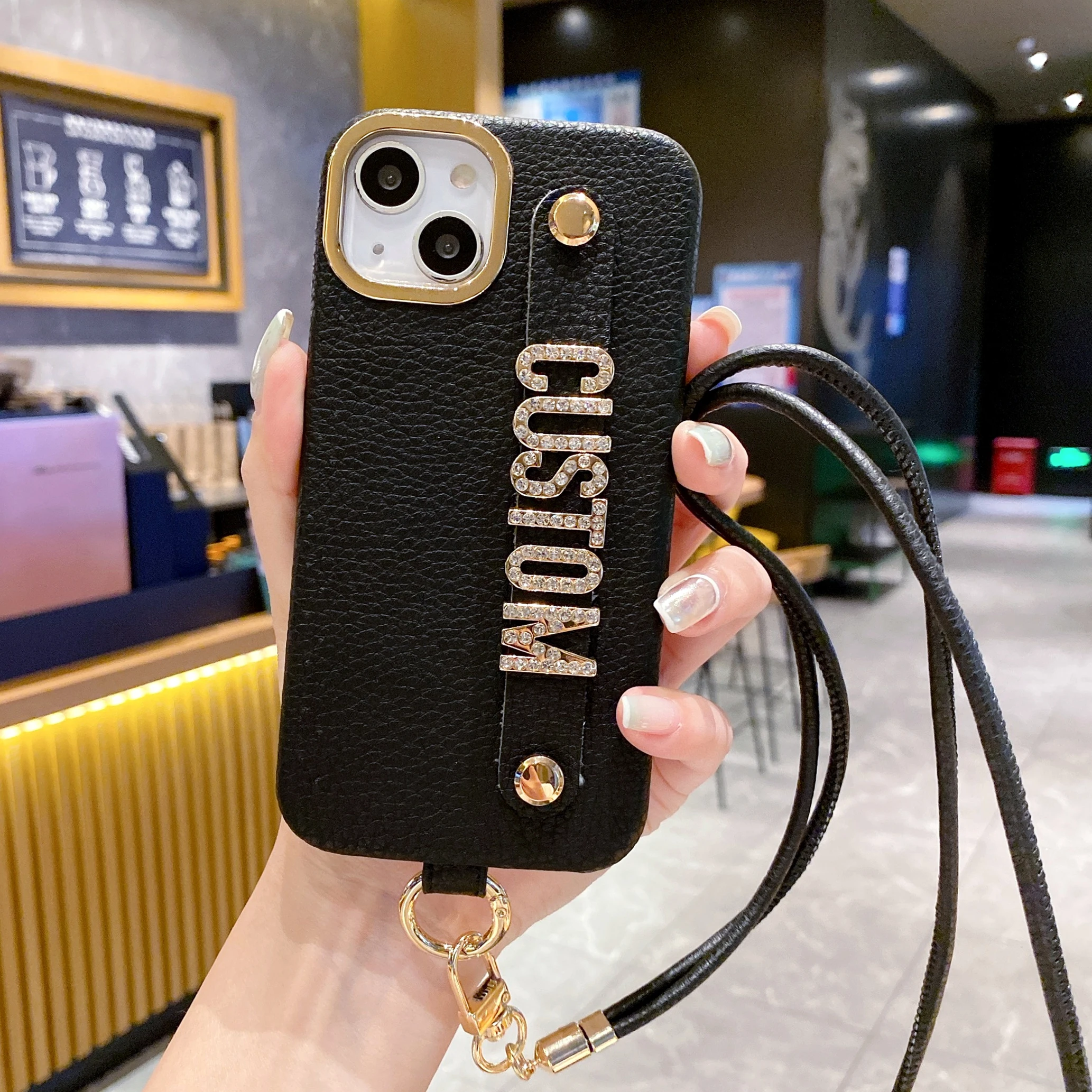 Buy Wholesale China Crossbody Mobile Phone Case Cover Long Lanyard Strap  For Phone 7p 8plus X Xr Xs Max 11 12 13 Pro & Crossbody Mobile Phone Cases  at USD 3