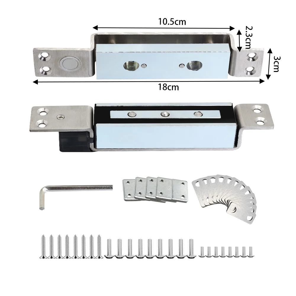 Concealled Shear Lock Electromagnetic Embedded Electric Magnetic Lock For Door A