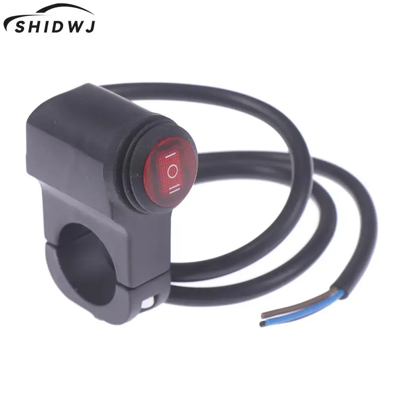 22mm Aluminum Alloy Motorcycle Handlebar Headlight V Fog Switch Threeposition Waterproof Switch