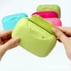 Portable Travel Soap Box Container Bathroom Acc Home Plastic Soap-Boxes with Cover Small/big Sizes Candy Color Soaps Dish Holder 4