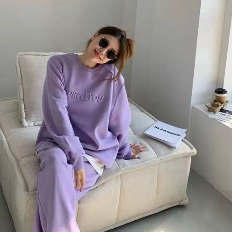 purple suit