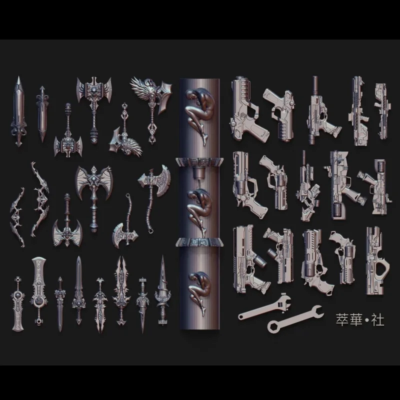 1 Pc 실리콘 네일 금형 사이버 펑크 리틀 닥터 장난감 다크 스네이크 템플릿 절묘한 3 차원 장식 DIY 네일 금형