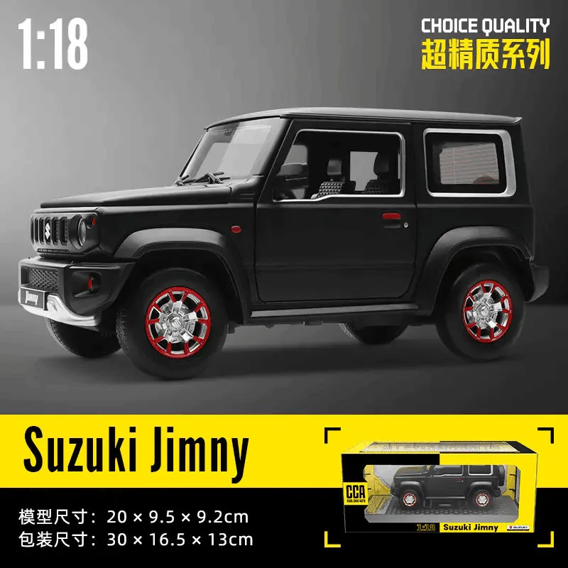 1:18 SUZUKI Jimny Off-road vehicle Simulation Diecast Metal Alloy