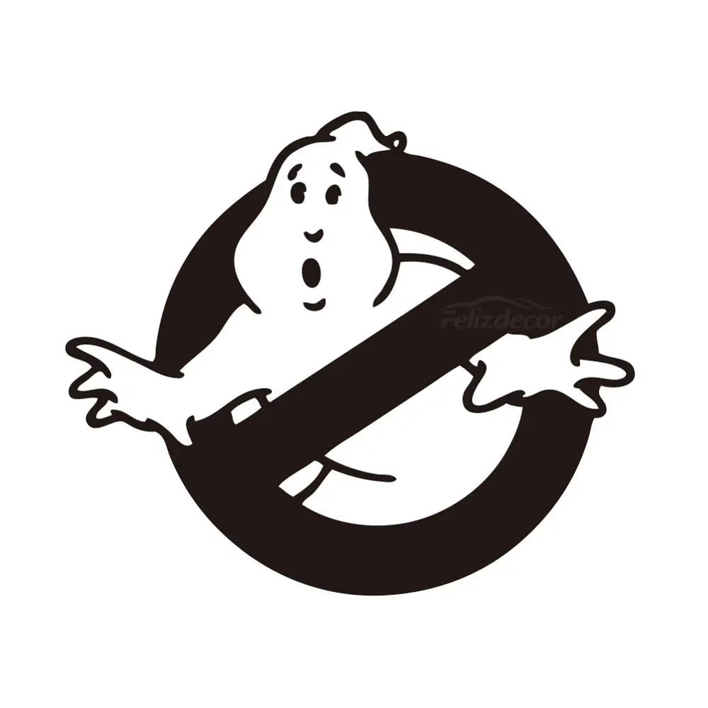 

Автомобильный Фотофон с изображением Ghostbusters наклейка бампера Decor, водонепроницаемый, съемный, 12x14 см
