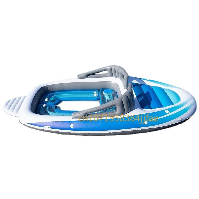 Cama Flotante 풍선형 PVC 파라 4-6 페르소나, Barco Pirata, Corte, Fila Flotante Para Varias 페르소나