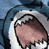 Shark Sweater Men Winter Cartoon Harajuku Korean Y2k Oversized Turtleneck Hip Hop Loose Knit Jumper Pullover High Collar Sweater 4