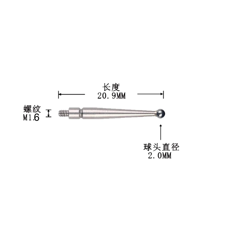Enhanced Title:  
3D Ruby Precision Gauge Coordinate Measuring Machine (CMM) Tip Probe