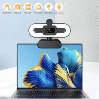 Full HD 1080P 2K 4K Webcam with Microphone PC Laptop Auto Focus Webcam Live Streaming Flexible Live Broadcast and Light Webcams - Image 3