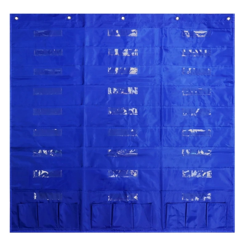 

Classroom Pocket Chart Wall Hanging Document Letter File Folder System