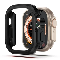 Premium Aluminum Alloy Apple Watch Case with TPU Bumper & Metal Frame for 40mm (B)