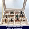 Real Insect Small Animal Square Resin Real Insect Scarab Spider Beetle Apply To Specimen Teaching Gift Box Home Decor 1