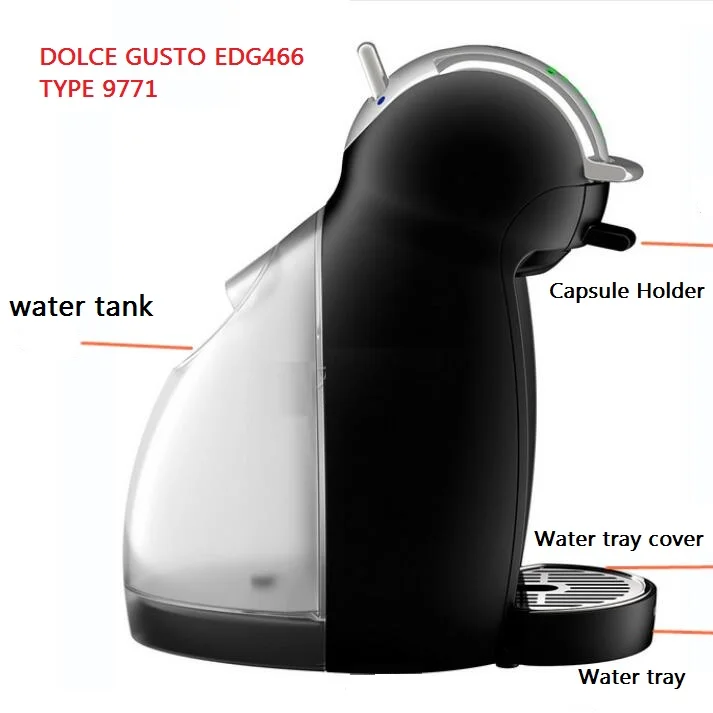 Repuestos para cafetera DOLCE GUSTO EDG466/456 Dirp Tray 9771|Piezas de la de café| - AliExpress